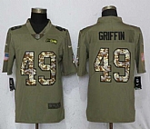 Nike Seahawks 49 Shaquill Griffin Olive Camo Salute To Service Limited Jersey,baseball caps,new era cap wholesale,wholesale hats